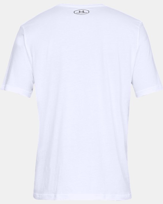 T-shirt à manches courtes UA Team Issue Wordmark pour homme, White, pdpMainDesktop image number 5